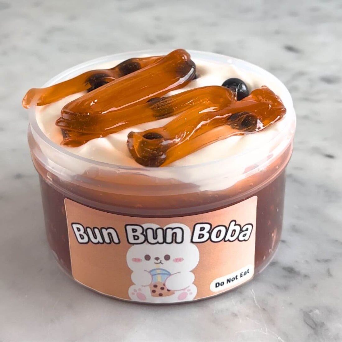 Bun Bun Boba Two Part Slime - Mythical Mushbunny Slimes