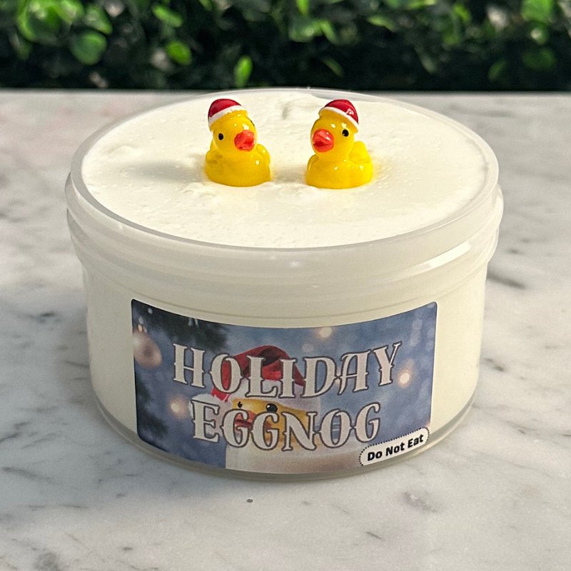 Holiday Eggnog Slime - Mythical Mushbunny Slimes