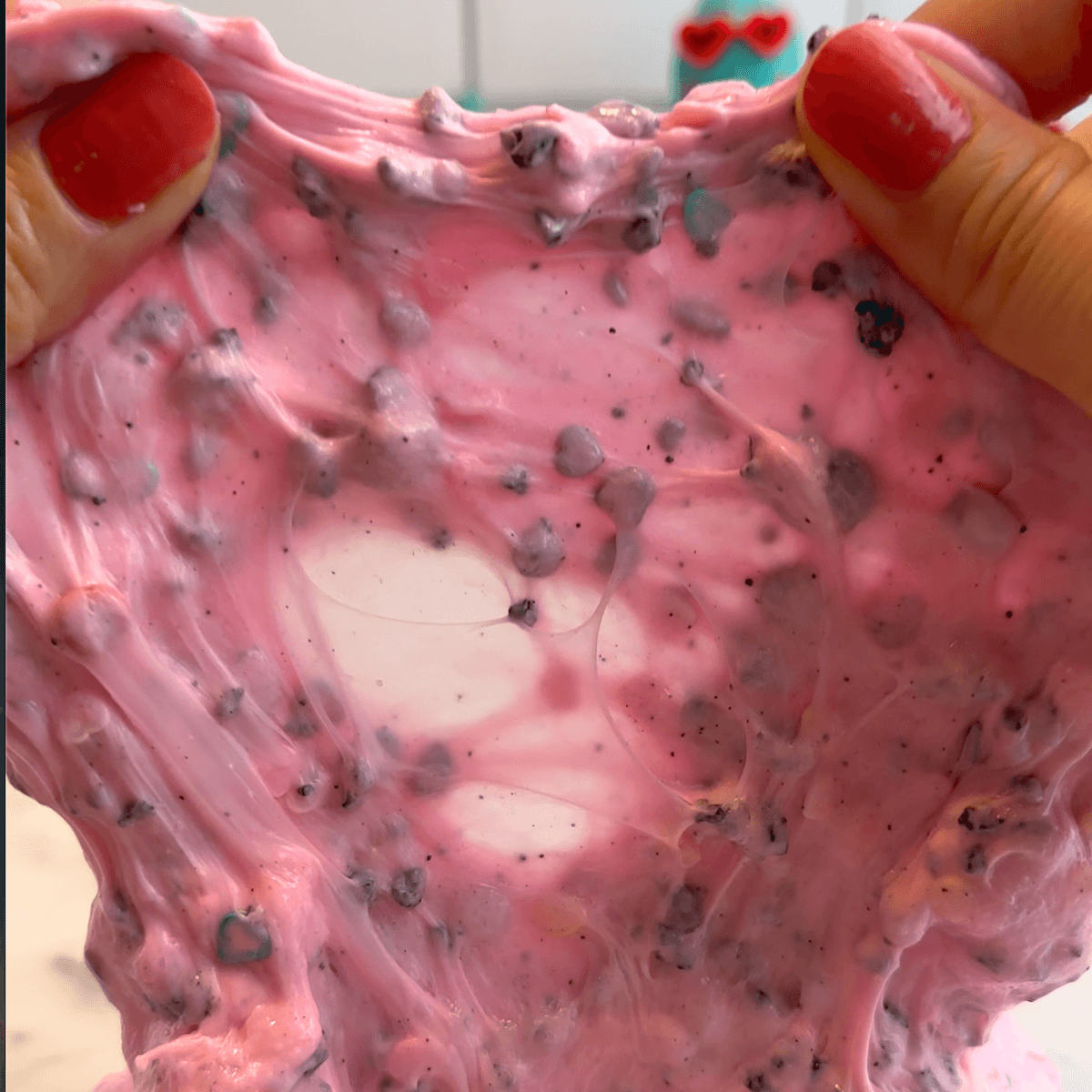 Love on the Rocks Slime | Chubby Bunny Texture - Mythical Mushbunny Slimes