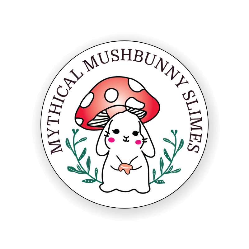 Mushbunny Sticker - Mythical Mushbunny Slimes