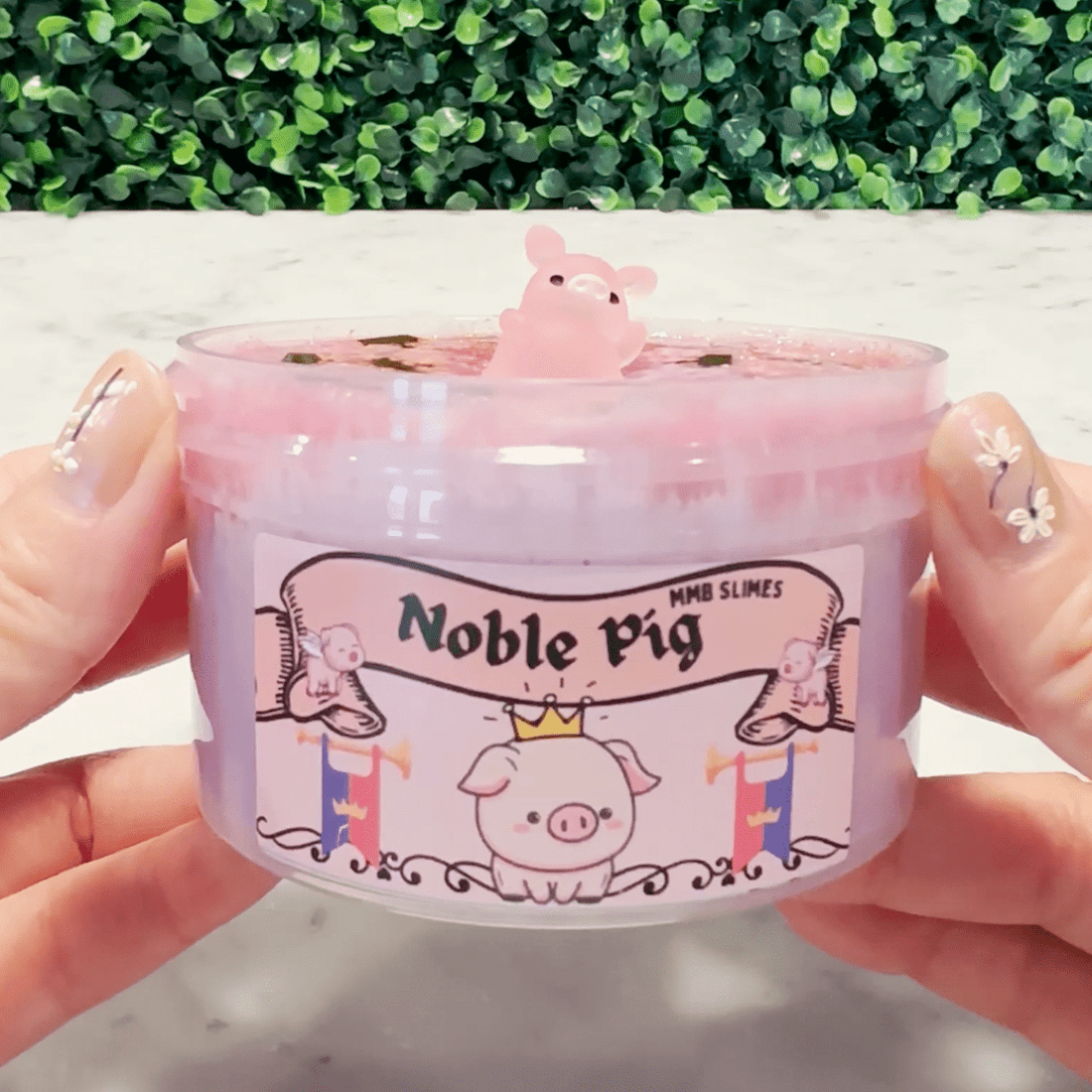 Noble Pig Two Part Slime - Mythical Mushbunny Slimes