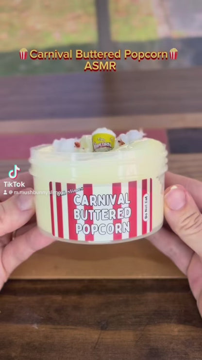 Carnival Buttered Popcorn Slime