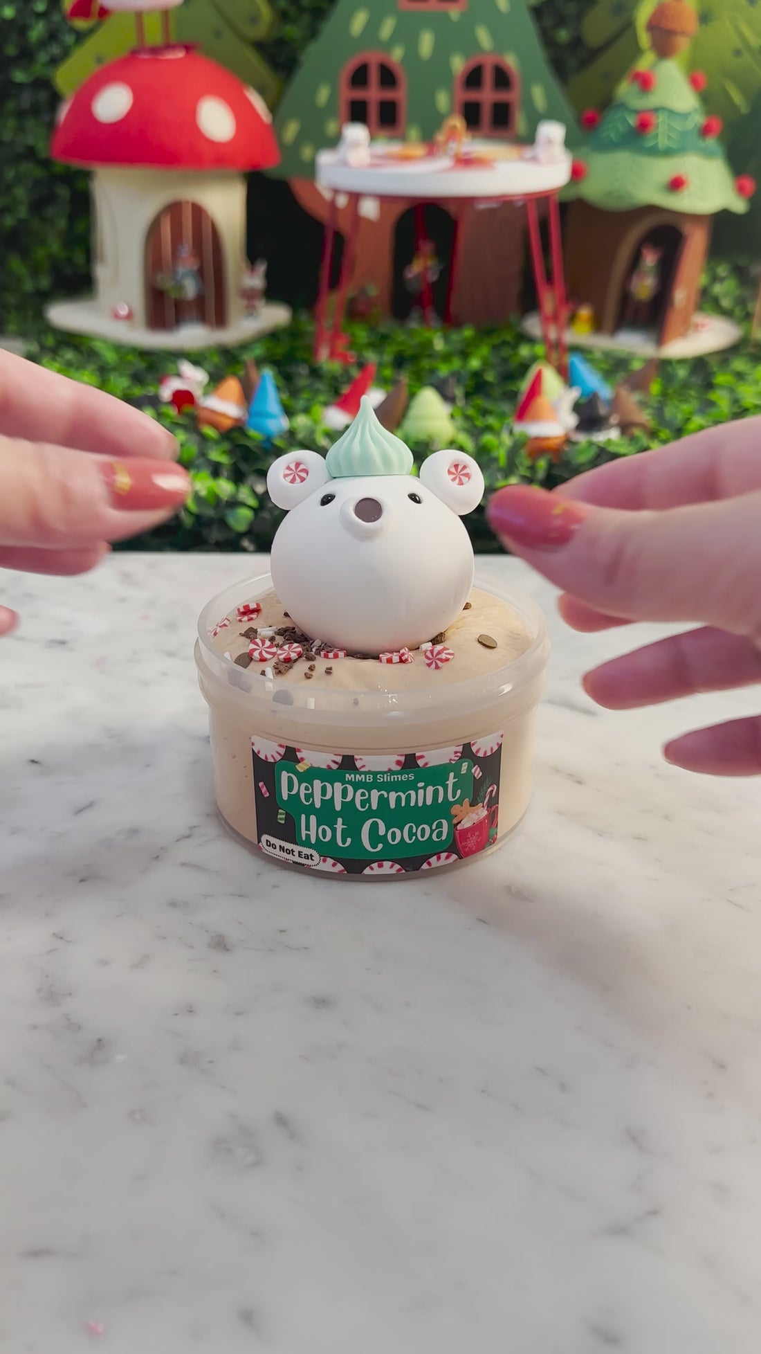 Peppermint Hot Cocoa DIY Slime Kit