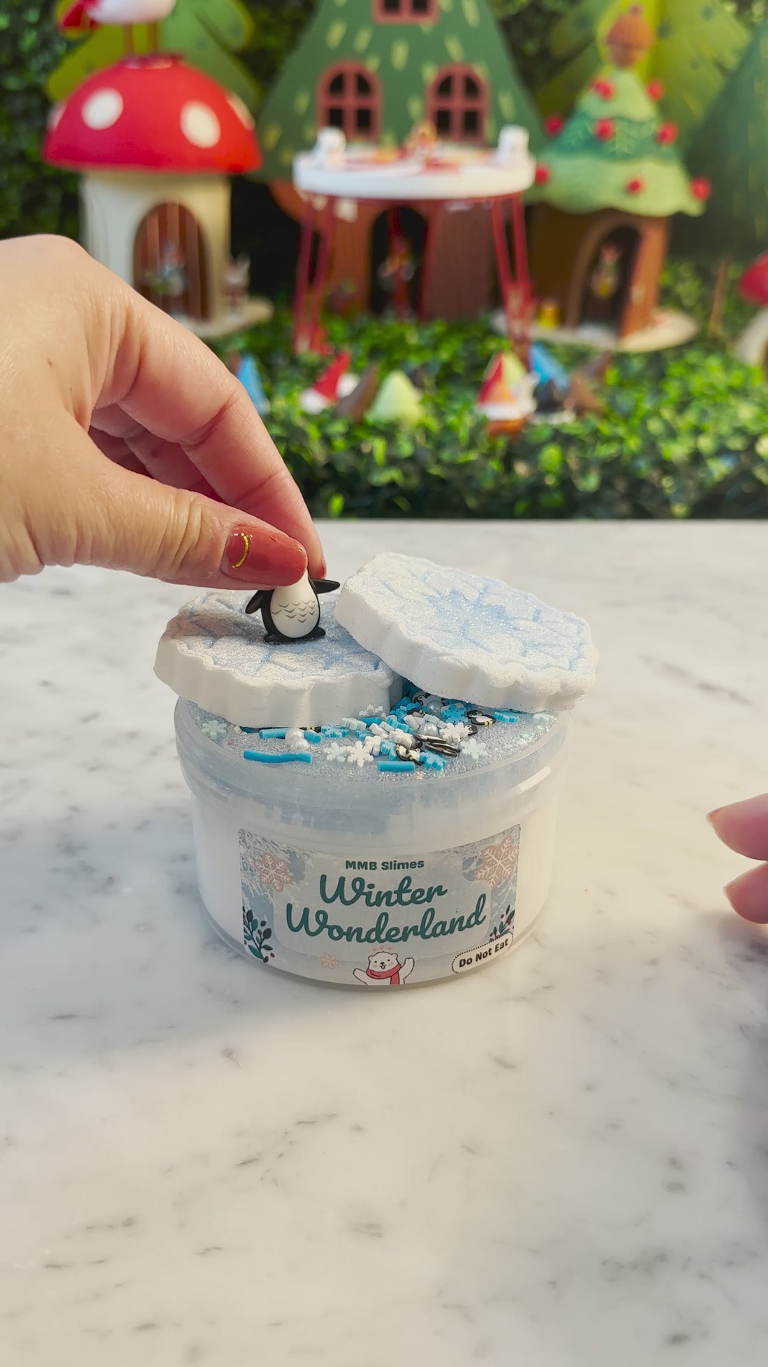 Winter Wonderland DIY Slime Kit