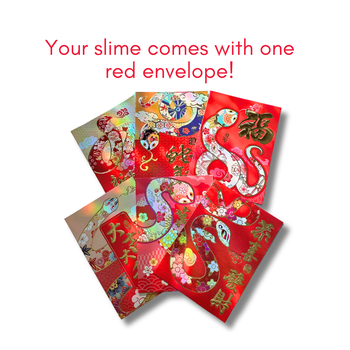 Red Envelope Slime + Red Envelope - Mythical Mushbunny Slimes