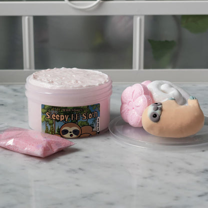 Sleepy BB Sloth | DIY Clay Kit - Mythical Mushbunny Slimes